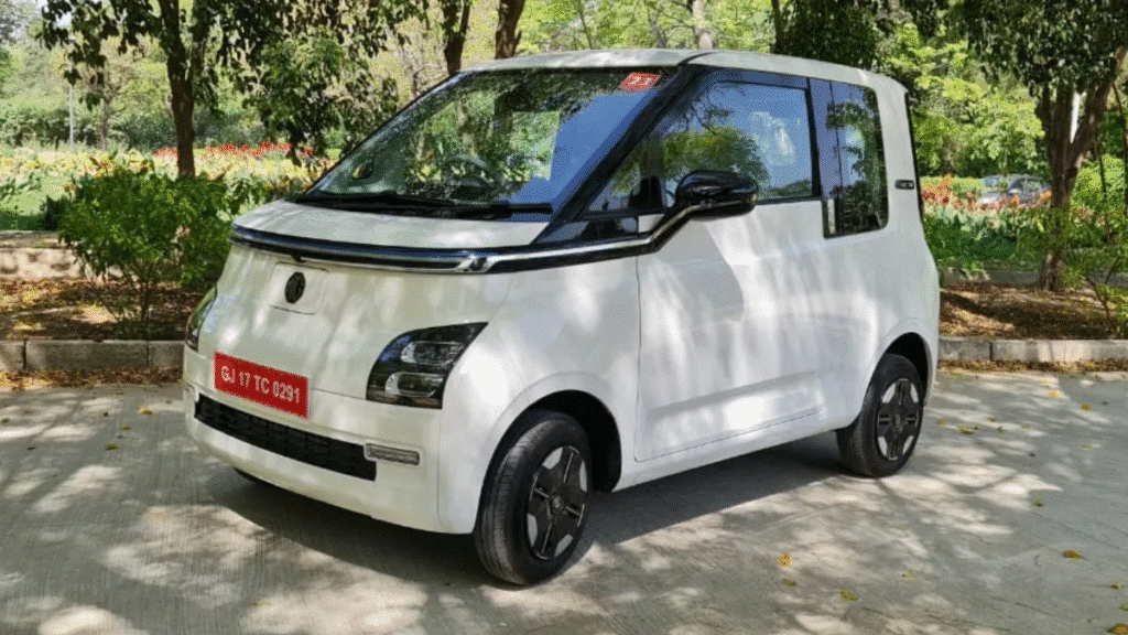 mg comet electric car price