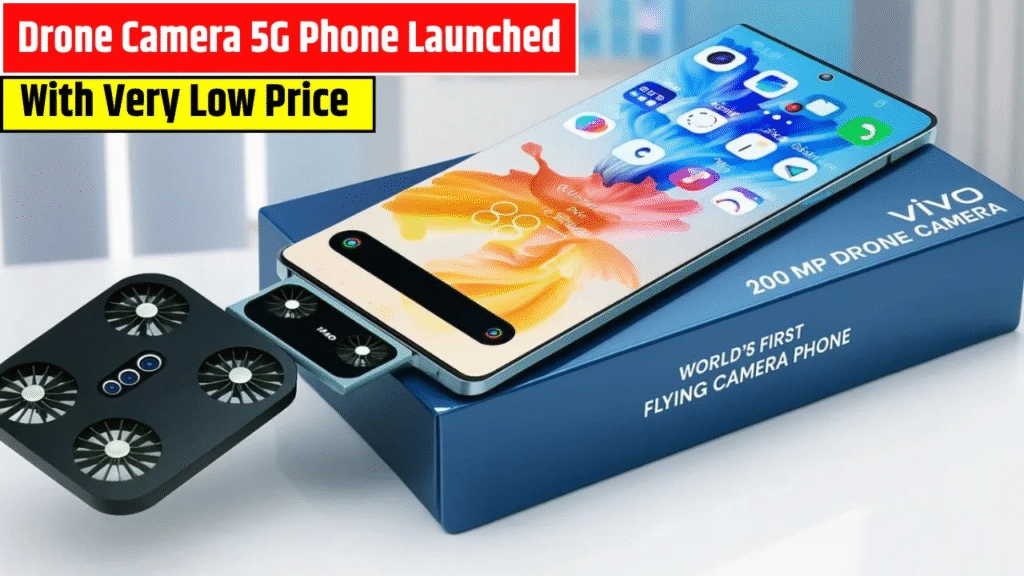 Drone camera 5G phone launched