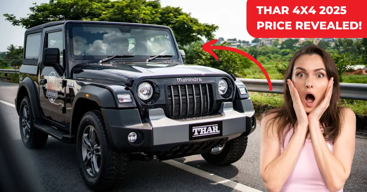 Mahindra Thar 4x4 Price
