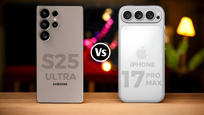 iPhone 17 Pro Max vs Samsung S25 Ultra